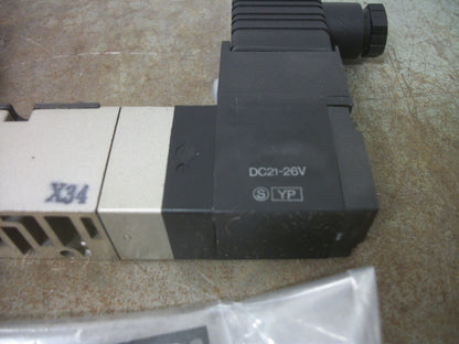SMC PNEUMATIC SOLENOID VALVE VFS2210-5DZ 0.1-1MPa 21-26VCOIL NOB