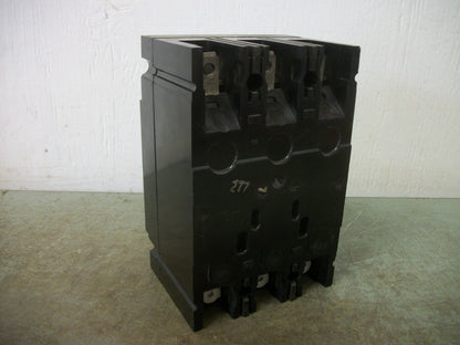 GE TED CIRCUIT BREAKER TED134050 50AMP 480VOLT 3POLE BLACK