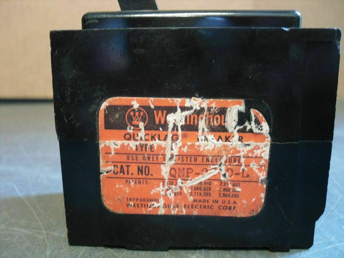 WESTINGHOUSE QNP CIRCUIT BREAKER QNP2040L 40AMP 240VOLT 2POLE