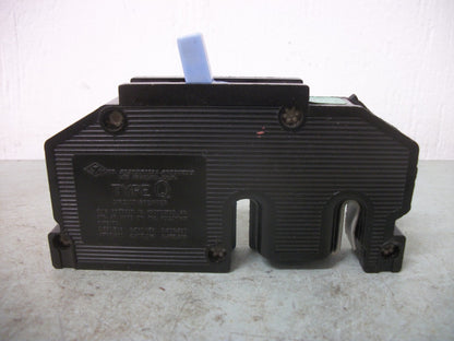 ZINSCO TYPE Q CIRCUIT BREAKER Q115 15AMP 240VOLT 1POLE BLUE TOP TERMINAL