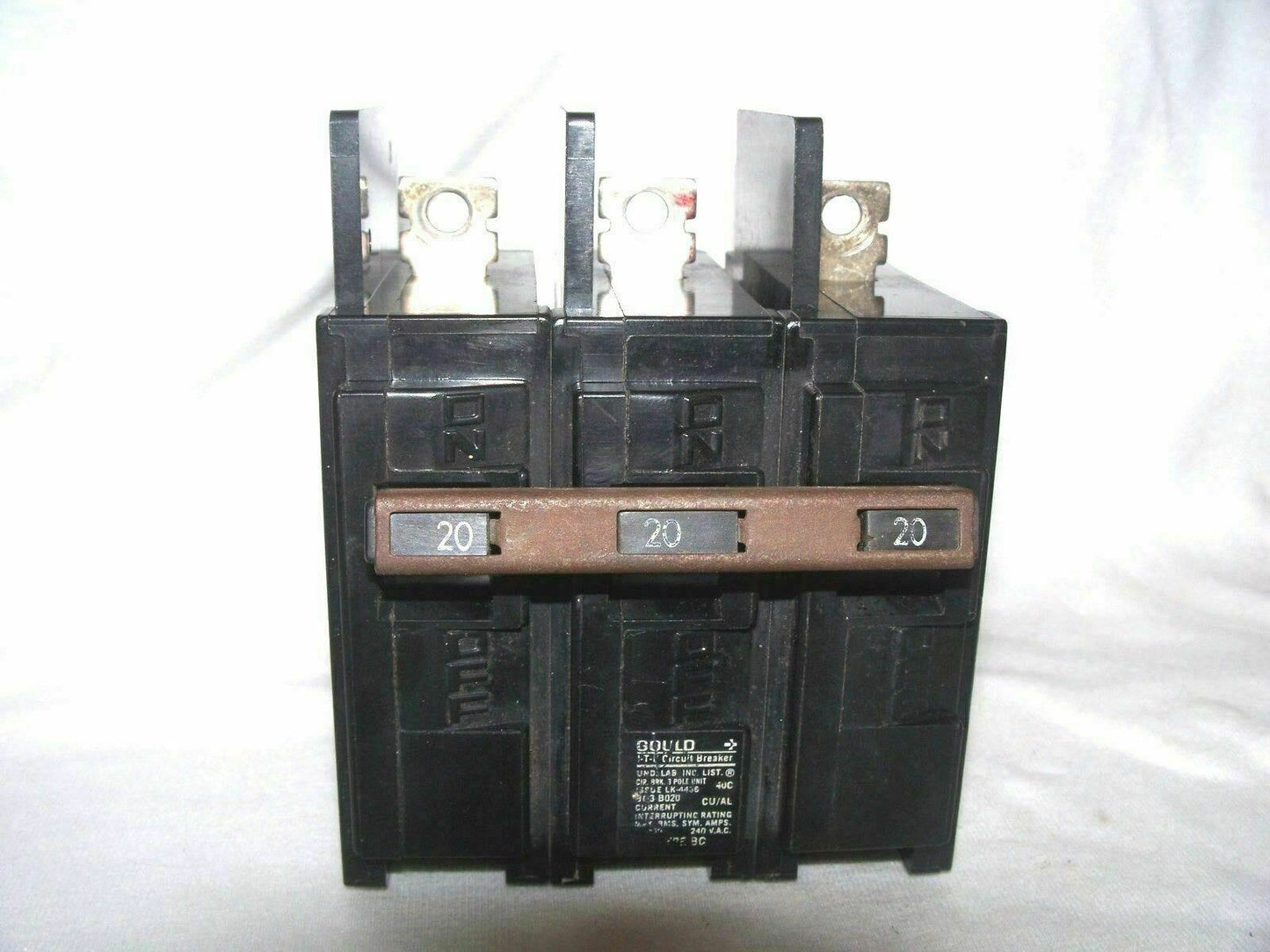 SIEMENS BQ CIRCUIT BREAKER BQ3B020 20AMP 240VOLT 3POLE