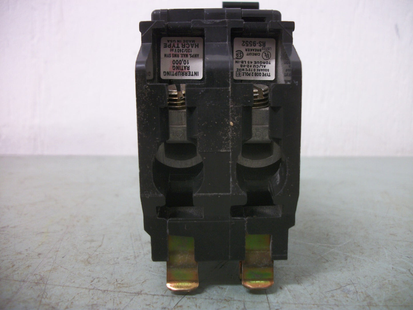 SQUARE D QOB CIRCUIT BREAKER QOB250 50AMP 240VOLT 2POLE NOB