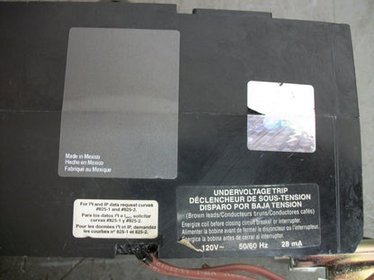 SQUARE D I-LINE KI CIRCUIT BREAKER KI362251121 225AMP 600VOLT 3POLE GREEN