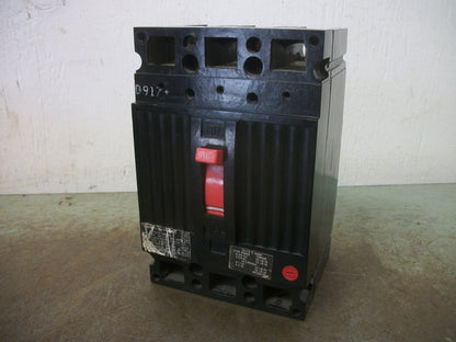 GE THED CIRCUIT BREAKER THED134080 80AMP 480VOLT 3POLE BLACK