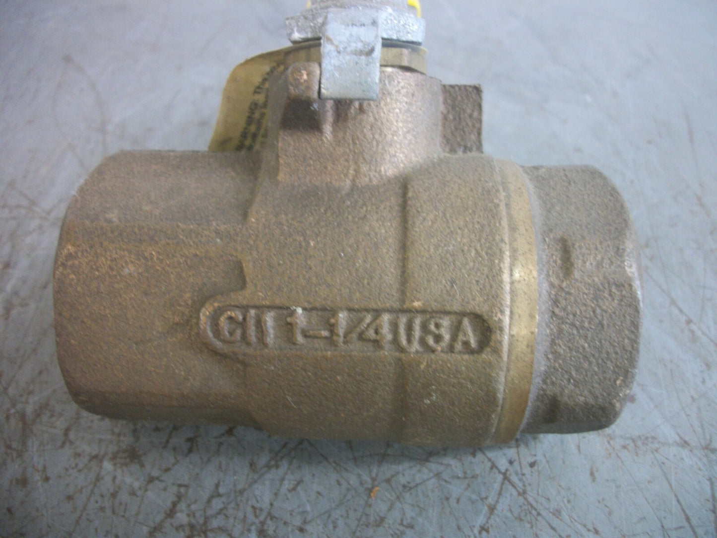 APOLLO 1-1/4" BRONZE BALL VALVE 600WOG 70-106-01