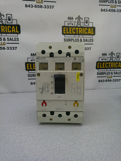 MOELLER 600V 80A 3P CIRCUIT BREAKER NZM7-80N-NA