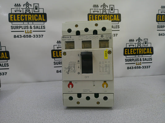 MOELLER 600V 80A 3P CIRCUIT BREAKER NZM7-80N-NA