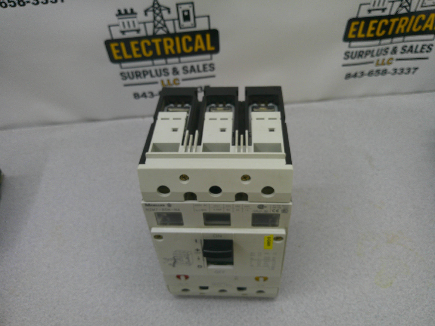 MOELLER 600V 80A 3P CIRCUIT BREAKER NZM7-80N-NA